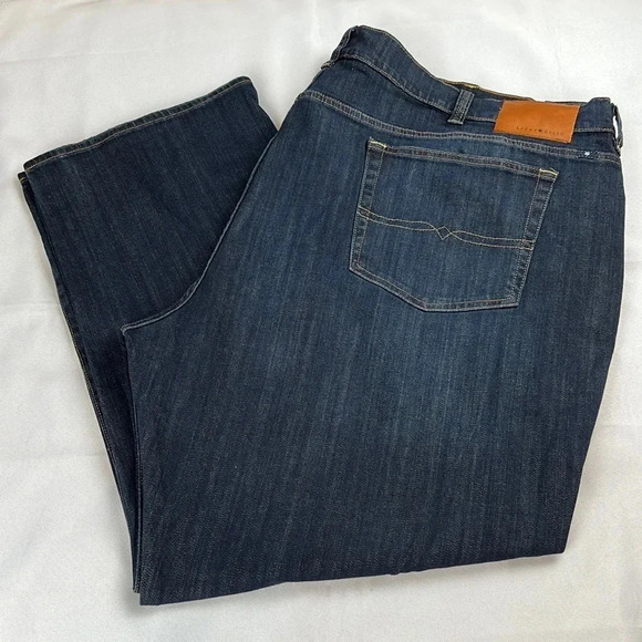 NWT Lucky Brand 181 Relaxed Straight Leg Jean Size Waist 50 Length 32 - Picture 8 of 11